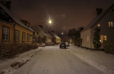 Зимний колорит Стокгольма: выбирайте формат и размер фото