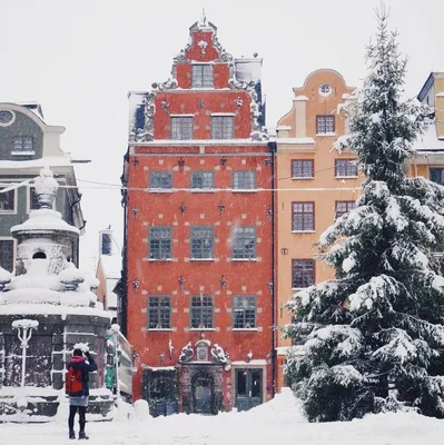 Снежные краски Стокгольма: фотографии для скачивания