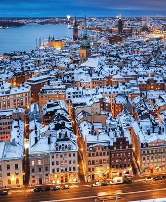 Зимний волшебство: изображения Стокгольма в различных форматах