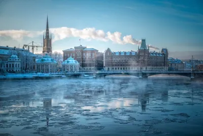 Зимняя сказка Стокгольма: уникальные изображения для скачивания