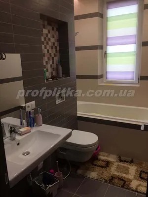 Full HD изображение столешницы из мозаики в ванной