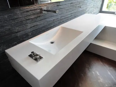 Современные и элегантные столешницы для ванной