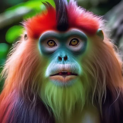 Ужасные моменты: Страшная обезьяна на фото в Full HD!