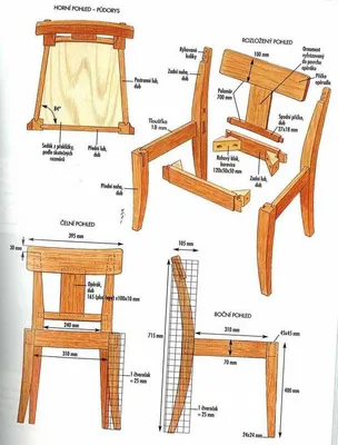 Стулья из дерева своими руками – фото идеи для вдохновения