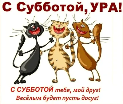 Субботние картинки, которые заставят вас улыбнуться