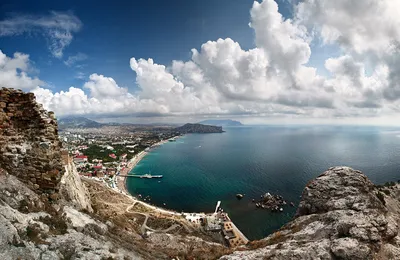 Природные чудеса Судака: фотографии его города и пляжа