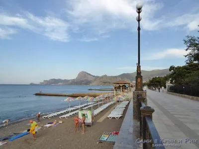 Пляжи Судака: новые HD и Full HD фотографии для скачивания