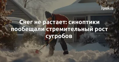 Снег в движении на гифках