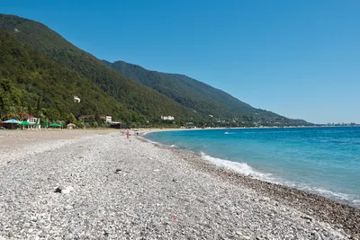 Величественные пейзажи моря в Сухуми на фотографиях