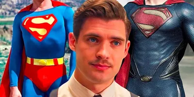 Фотка Супермена: мощный рисунок героя на рабочий стол