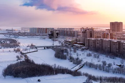 Зимний Сургут: Фотографии для скачивания в различных форматах