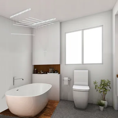 Картинка сушки белья в ванной комнате 2024