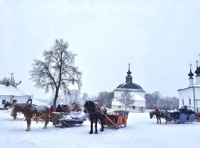 Новогодний калейдоскоп: Фото Суздаля в разных ракурсах