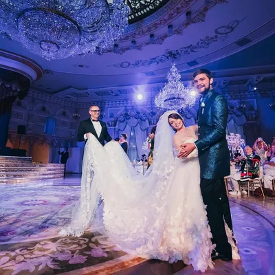 Нежные фото свадьбы дочери Розы Сябитовой 