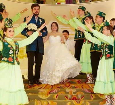 Приятные моменты свадебной церемонии Розы Сябитовой 