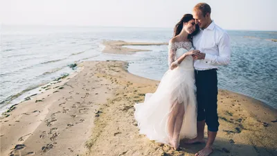 Картинки свадьбы на пляже в 4K разрешении