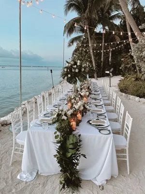 Пляжная идиллия: фотографии свадьбы на берегу моря