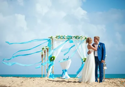 Морская романтика: фотографии свадьбы на пляже