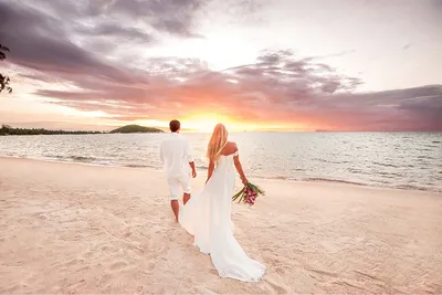 Фото свадьбы на пляже: морской бриз и счастливые моменты