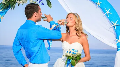 Фото свадьбы на пляже: морская тематика и стиль