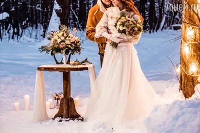 Инейные Мгновения: Зимние Свадебные Фотосессии