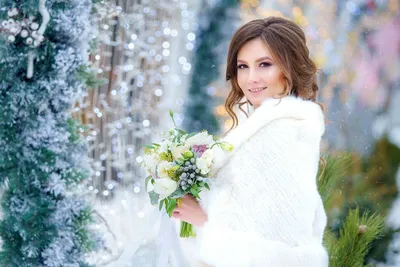 Зимний Взлет Стиля: Фотосессии Свадебных Платьев