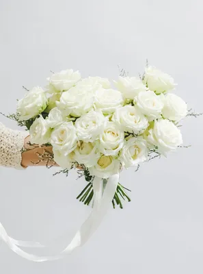 Красивые розы для свадебного букета
