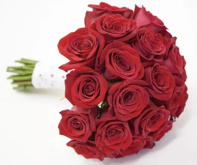 Свадебный букет из красных роз в формате jpg