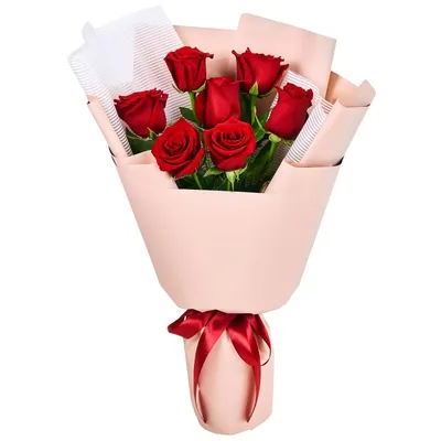 Фотография свадебного букета из красных роз для использования в дизайне