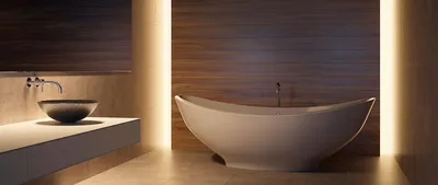 Фото ванной комнаты с эффектом 3D