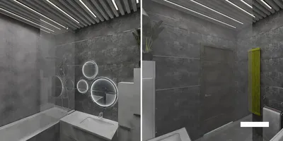 Фото ванной комнаты с эффектом сепия