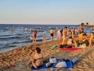 Фотография сыпи на теле после морского отдыха