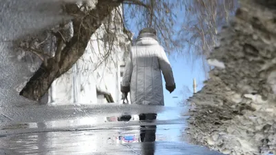 Фото: Волшебство тающего снега в HD качестве