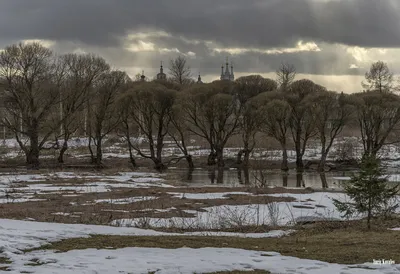 GIF: Анимированный снегопад для вашего настроения