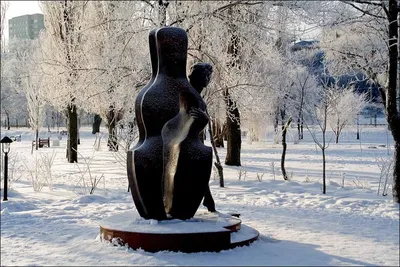 Фотографии Таганрога под снегом: Зимние зарисовки города