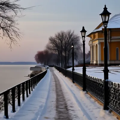 Фотографии Таганрог зимой: Морозные моменты города в разных форматах