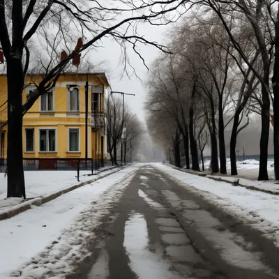 Зимний город в объективе: Фотографии с разнообразными ракурсами