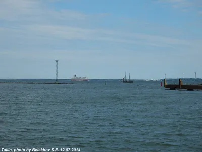 Фото: отражение сказочного Таллинского моря.