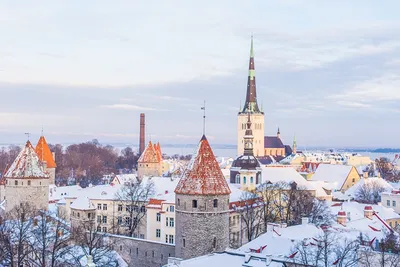 Зимний Экспресс: Фото Таллина в Быстром Темпе