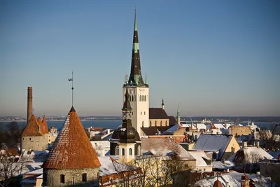 Зимний Гид по Таллину: Изысканные Изображения для Скачивания