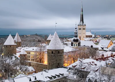 Искусство Зимней Фотографии: Таллин во Всей Своей Красе