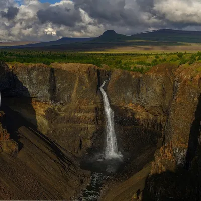Природные красоты: Фотографии Тальникового водопада