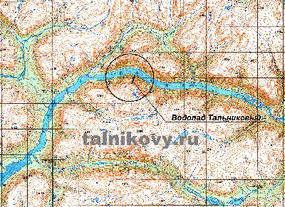 Фото тальникового водопада в 4K разрешении