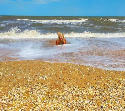 Погрузитесь в атмосферу Таманского пляжа через фото