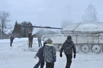 Зимние радости: фото снежных забав