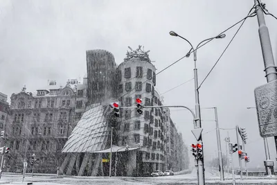 Фото Танцующего дома в Праге в HD качестве