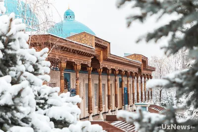 3. Узбекская столица в белом наряде: Изысканные фото Ташкента зимой