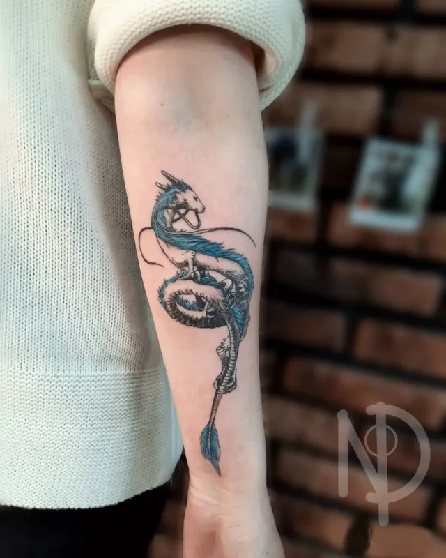 Значение татуировки дракон.