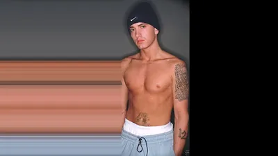 Тату Эминема на фотографии в HD