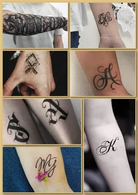 Уникальные и выразительные татуировки на странице Tattoo Latin Letters